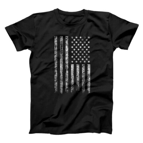 Vintage american flag t usa flag t 4th of July patriotic usa T-Shirt