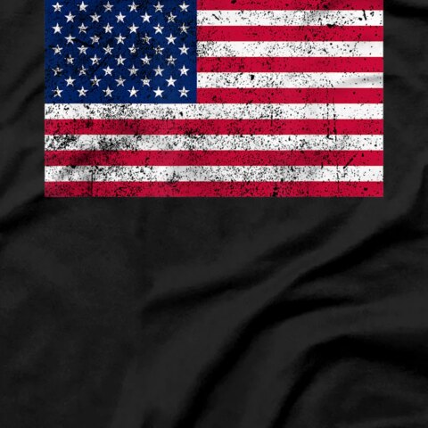 Vintage american flag t usa flag t 4th of July patriotic usa T-Shirt