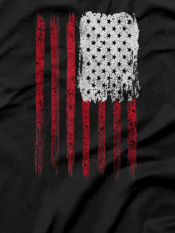 Vintage american flag t usa flag t 4th of July patriotic usa T-Shirt