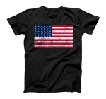 Vintage american flag t usa flag t 4th of July patriotic usa T-Shirt