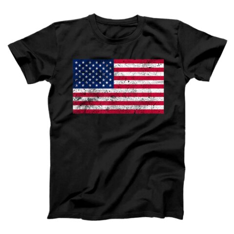 Vintage american flag t usa flag t 4th of July patriotic usa T-Shirt