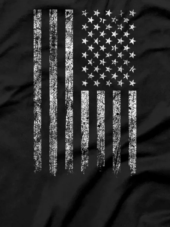 Vintage american flag t usa flag t 4th of July patriotic usa T-Shirt