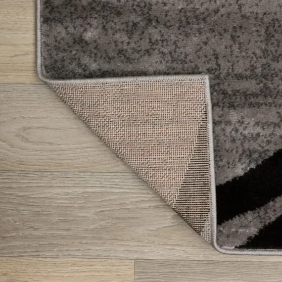 Modern Wavy Circles Design Area Rug 5'3" X 7'3", Home Textile